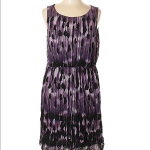 J Jill Purple Mini Dress